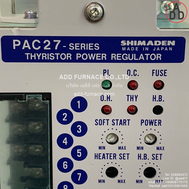 PAC27P415-01000N010 | Shimaden Thyristor Power Regulator (9)